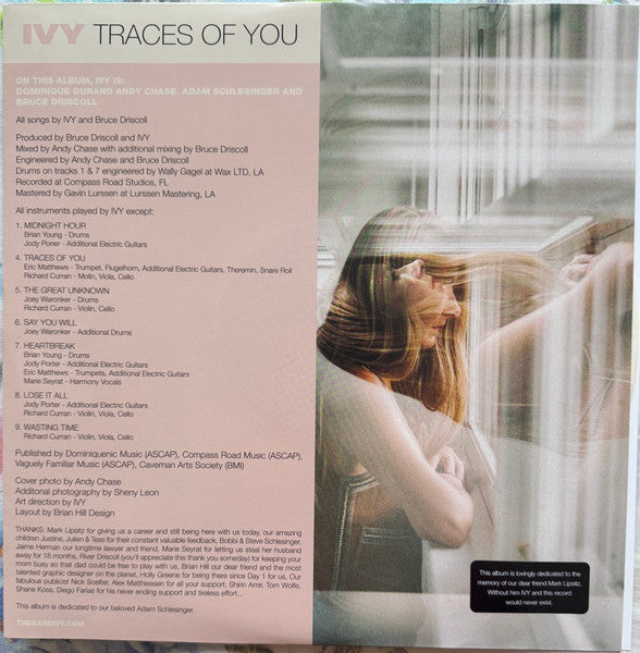 Ivy : Traces Of You (LP, Album, Ltd, Bon)
