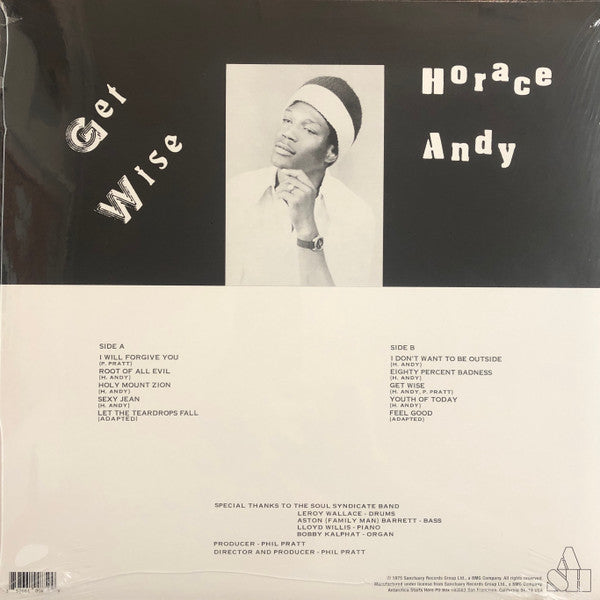 Horace Andy : Get Wise (LP, Album, RE)