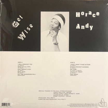 Horace Andy : Get Wise (LP, Album, RE)