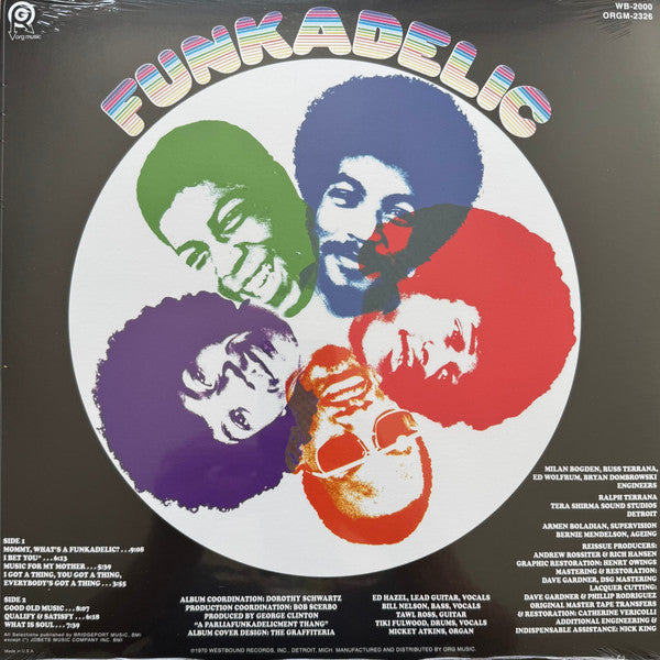Funkadelic : Funkadelic (LP, Album, RE, RM, Vio)