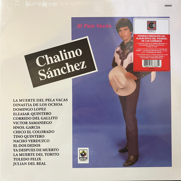 Chalino Sánchez : El Pela Vacas (LP, Album, RE)