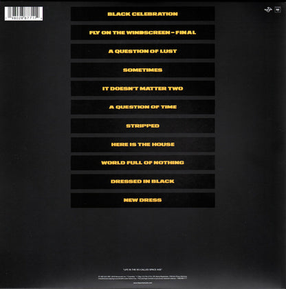 Depeche Mode : Black Celebration (LP, Album, RE, RM)