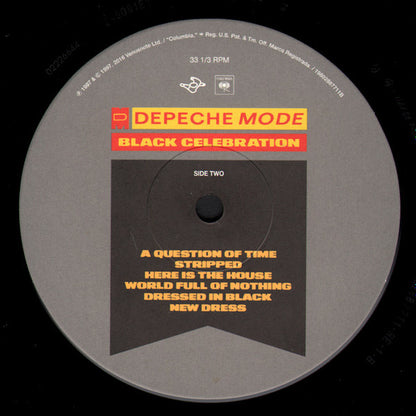 Depeche Mode : Black Celebration (LP, Album, RE, RM)