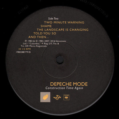 Depeche Mode : Construction Time Again (LP, Album, RE, RM)