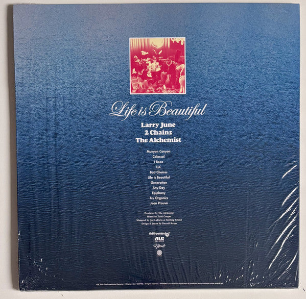 Larry June, 2 Chainz & The Alchemist* : Life Is Beautiful (LP, Album)