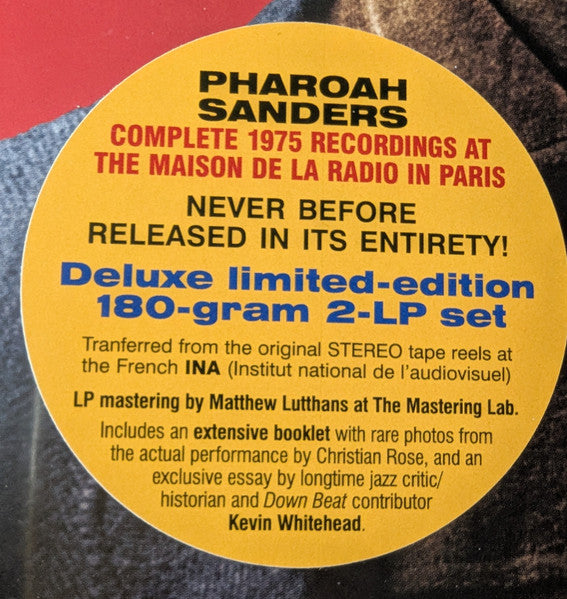 Pharoah Sanders : Love Is Here (2xLP, Album, Ltd)