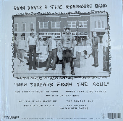Ryan Davis & The Roadhouse Band : New Threats From The Soul (2xLP, Album, Tra)