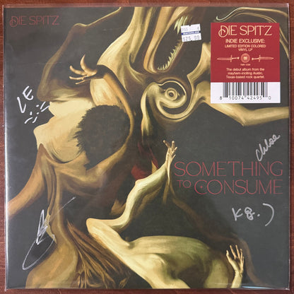 Die Spitz : Something To Consume (LP, Album, Ltd, Gre)