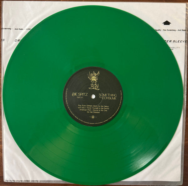Die Spitz : Something To Consume (LP, Album, Ltd, Gre)