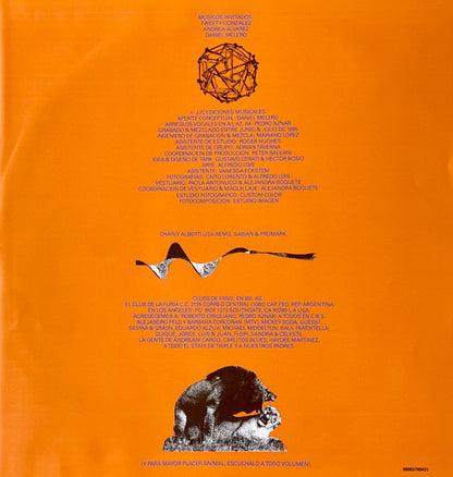 Soda Stereo : Canción Animal  (LP, RE, 140)