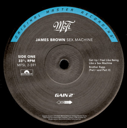 James Brown : Sex Machine (Recorded Live At Home In Augusta, Georgia With His Bad Self) (2xLP, Album, Num, RE, RM, S/Edition, Gat)