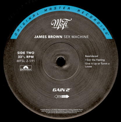 James Brown : Sex Machine (Recorded Live At Home In Augusta, Georgia With His Bad Self) (2xLP, Album, Num, RE, RM, S/Edition, Gat)