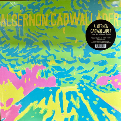 Algernon Cadwallader : Trying Not To Have A Thought (LP, Ltd, Sha)