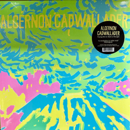 Algernon Cadwallader : Trying Not To Have A Thought (LP, Ltd, Sha)