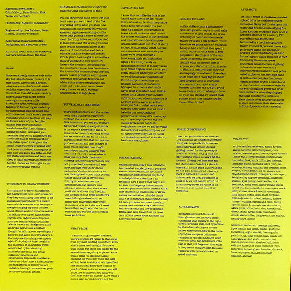 Algernon Cadwallader : Trying Not To Have A Thought (LP, Ltd, Sha)