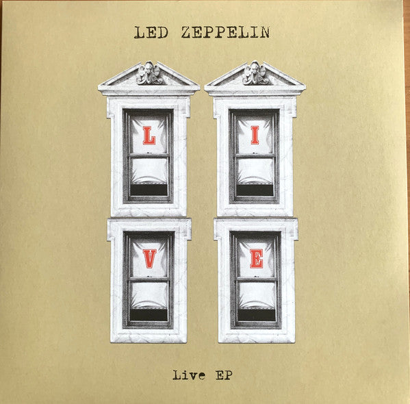 Led Zeppelin : Live EP (12", EP, Comp)
