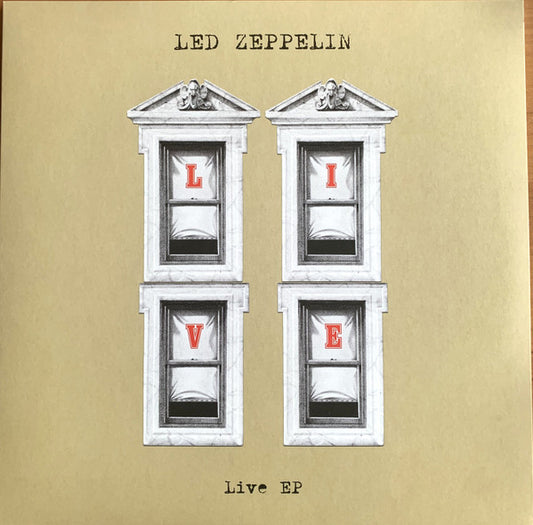 Led Zeppelin : Live EP (12", EP, Comp)