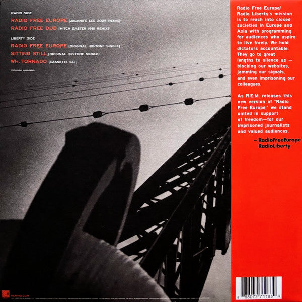 R.E.M. : Radio Free Europe 2025 (10", EP, Ltd, Ora)