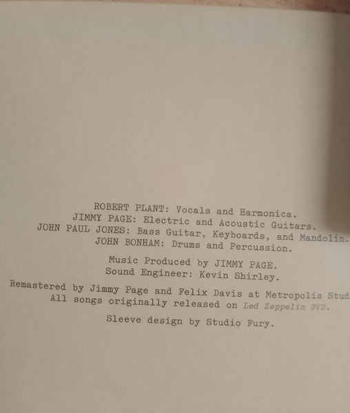 Led Zeppelin : Live EP (CD, EP)