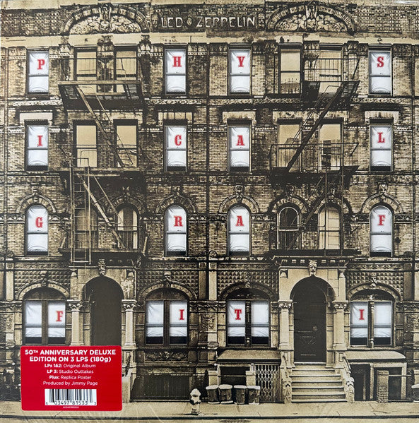 Led Zeppelin : Physical Graffiti (2xLP, Album, RE + LP + Dlx, RE, 50t)