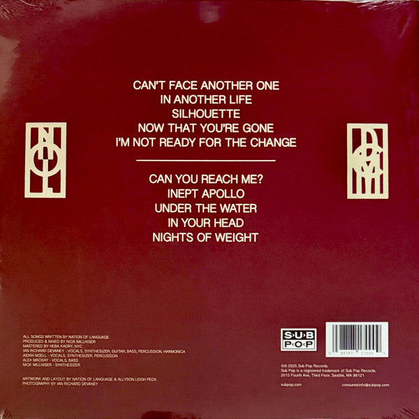 Nation Of Language : Dance Called Memory (LP, Album, Ltd, Los)