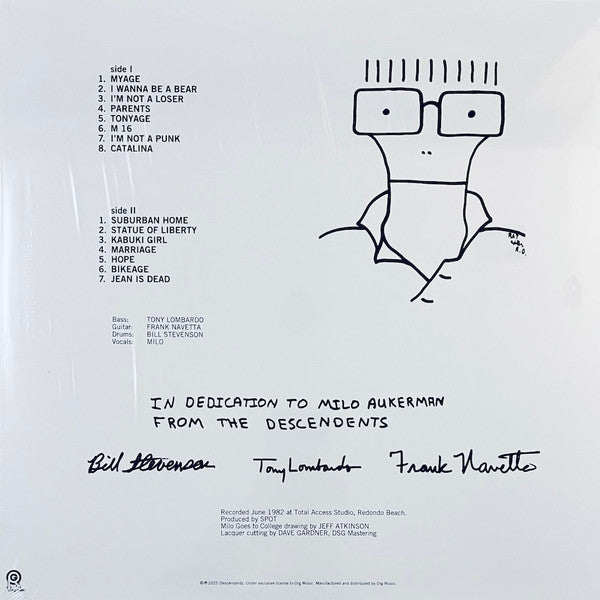 Descendents : Milo Goes To College (LP, Album, RE, RM, Gre)