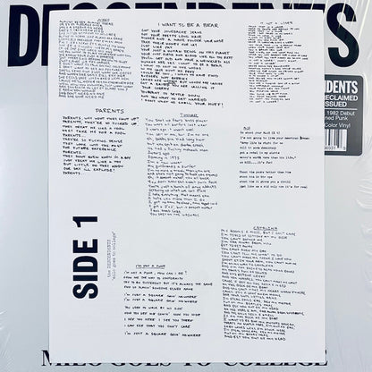 Descendents : Milo Goes To College (LP, Album, RE, RM, Gre)