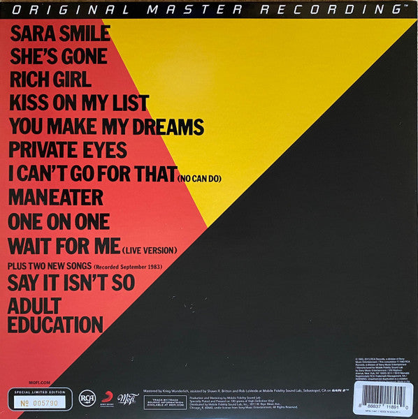 Daryl Hall & John Oates : Rock 'N Soul Part 1 (LP, Comp, Ltd, Num, RE, RM, 180)