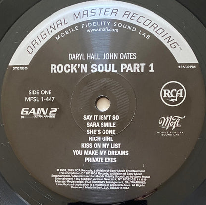 Daryl Hall & John Oates : Rock 'N Soul Part 1 (LP, Comp, Ltd, Num, RE, RM, 180)