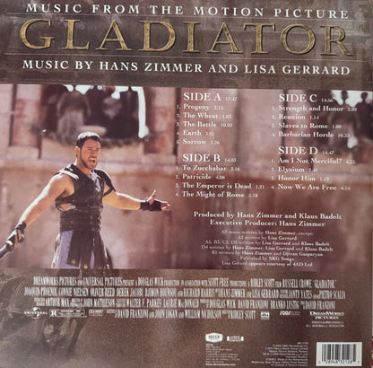 Hans Zimmer And Lisa Gerrard : Gladiator (Music From The Motion Picture) (2xLP, Album, RE, RP, 180)