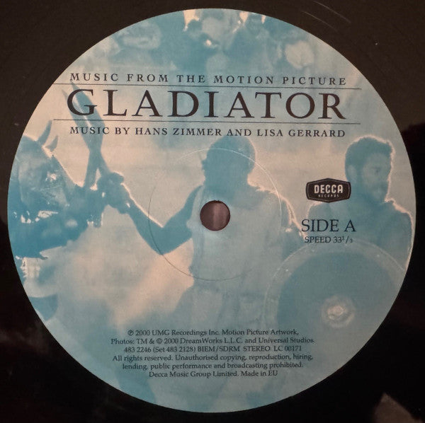 Hans Zimmer And Lisa Gerrard : Gladiator (Music From The Motion Picture) (2xLP, Album, RE, RP, 180)