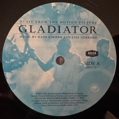 Hans Zimmer And Lisa Gerrard : Gladiator (Music From The Motion Picture) (2xLP, Album, RE, RP, 180)