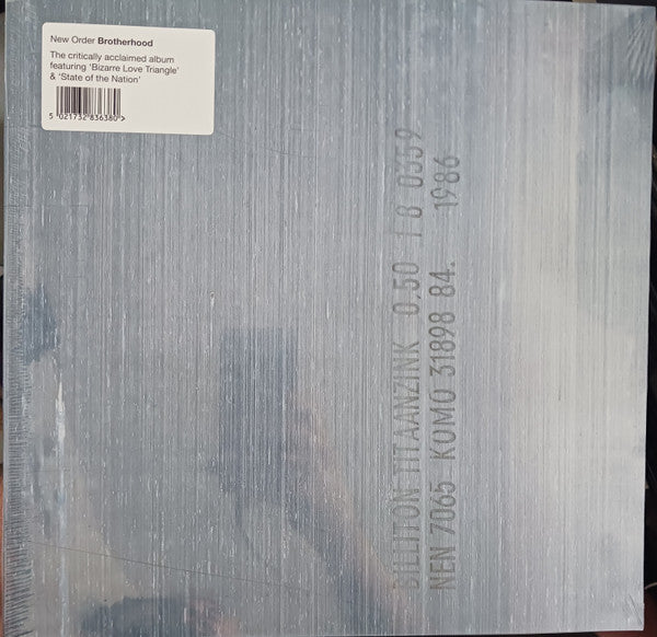 New Order : Brotherhood (LP, Album, RE)