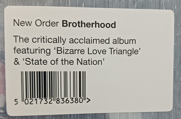 New Order : Brotherhood (LP, Album, RE)