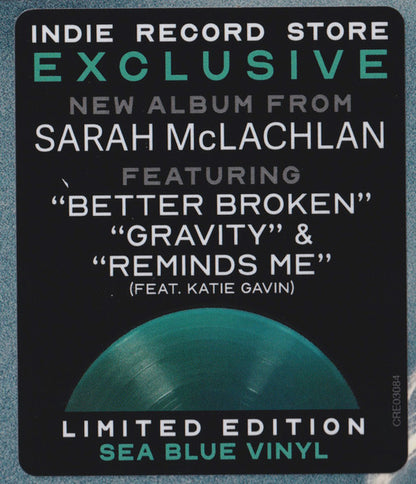 Sarah McLachlan : Better Broken (LP, Album, Ltd, Sea)