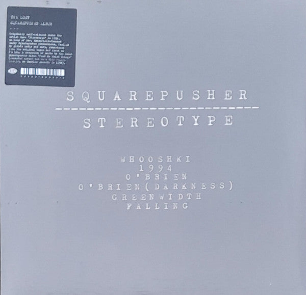 Squarepusher : Stereotype (2xLP, EP)