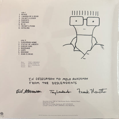 Descendents : Milo Goes To College (LP, Album, RE, RM)