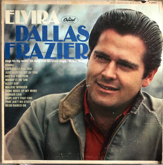 Dallas Frazier : Elvira (LP, Album, Mono)
