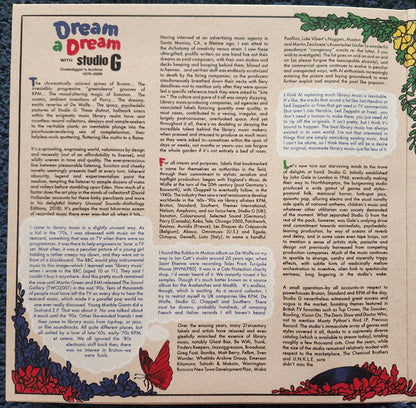Various : Dream A Dream With Studio G: Cratedigger's Archive (1970–2009) (LP, Comp, Gat)