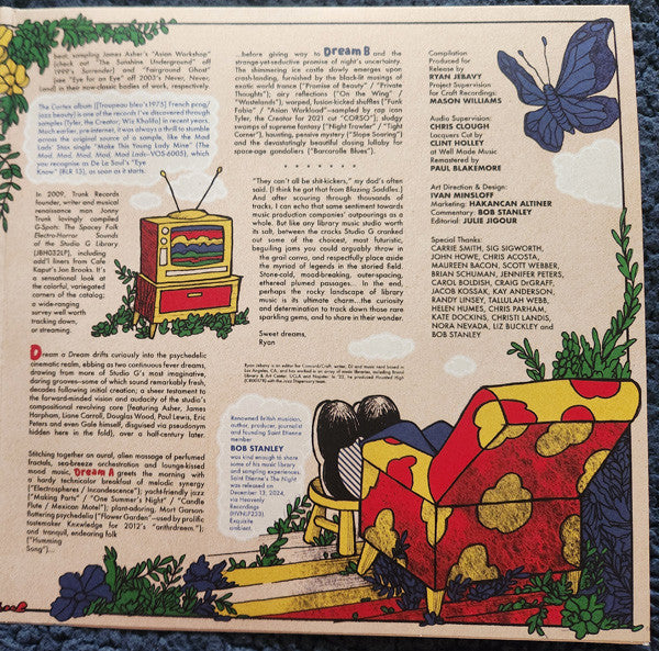 Various : Dream A Dream With Studio G: Cratedigger's Archive (1970–2009) (LP, Comp, Gat)