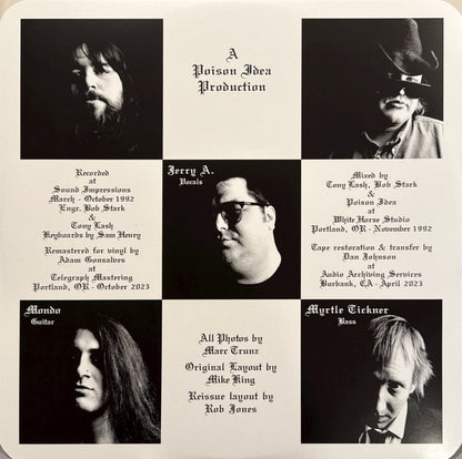 Poison Idea : We Must Burn (LP, RE, RM, Red)