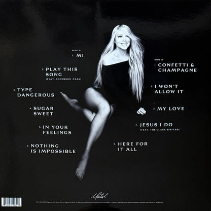 Mariah Carey : Here For It All (LP, Blu)
