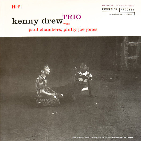 Kenny Drew Trio* With Paul Chambers (3), Philly Joe Jones* : Kenny Drew Trio (LP, Album, Mono, RE)