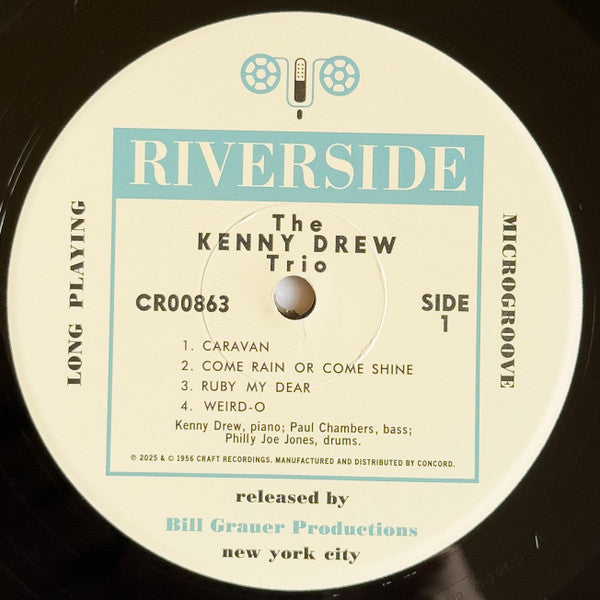 Kenny Drew Trio* With Paul Chambers (3), Philly Joe Jones* : Kenny Drew Trio (LP, Album, Mono, RE)