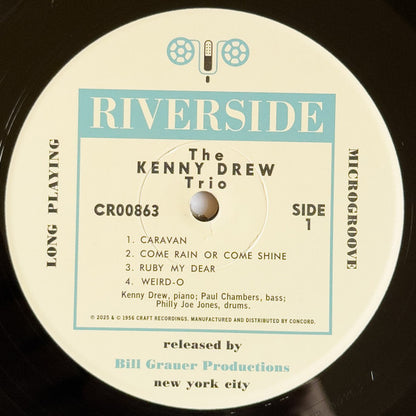 Kenny Drew Trio* With Paul Chambers (3), Philly Joe Jones* : Kenny Drew Trio (LP, Album, Mono, RE)