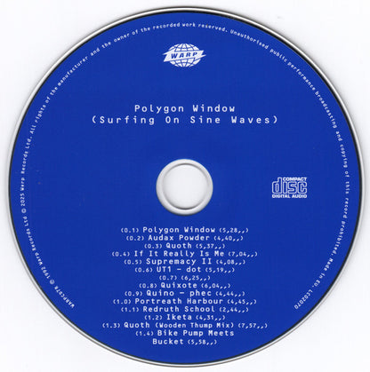 Polygon Window : Surfing On Sine Waves (CD, Album, RE, Exp)