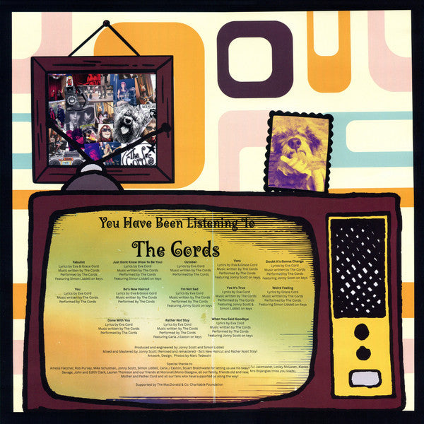 The Cords (5) : The Cords (LP, Album, Blu)