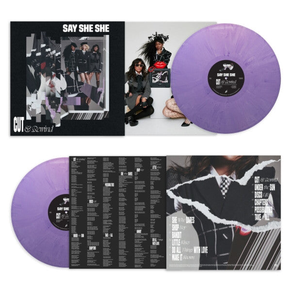 Say She She : Cut & Rewind (LP, Album, Ltd, Lil)