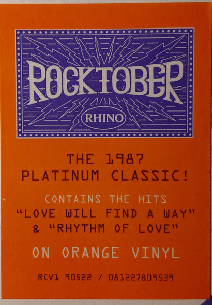 Yes : Big Generator (LP, Album, Ltd, RE, Ora)