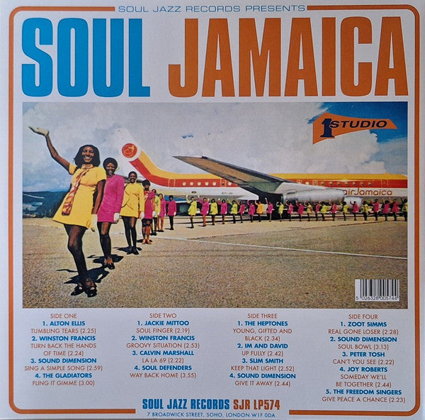 Various : Soul Jamaica (2xLP, Comp)